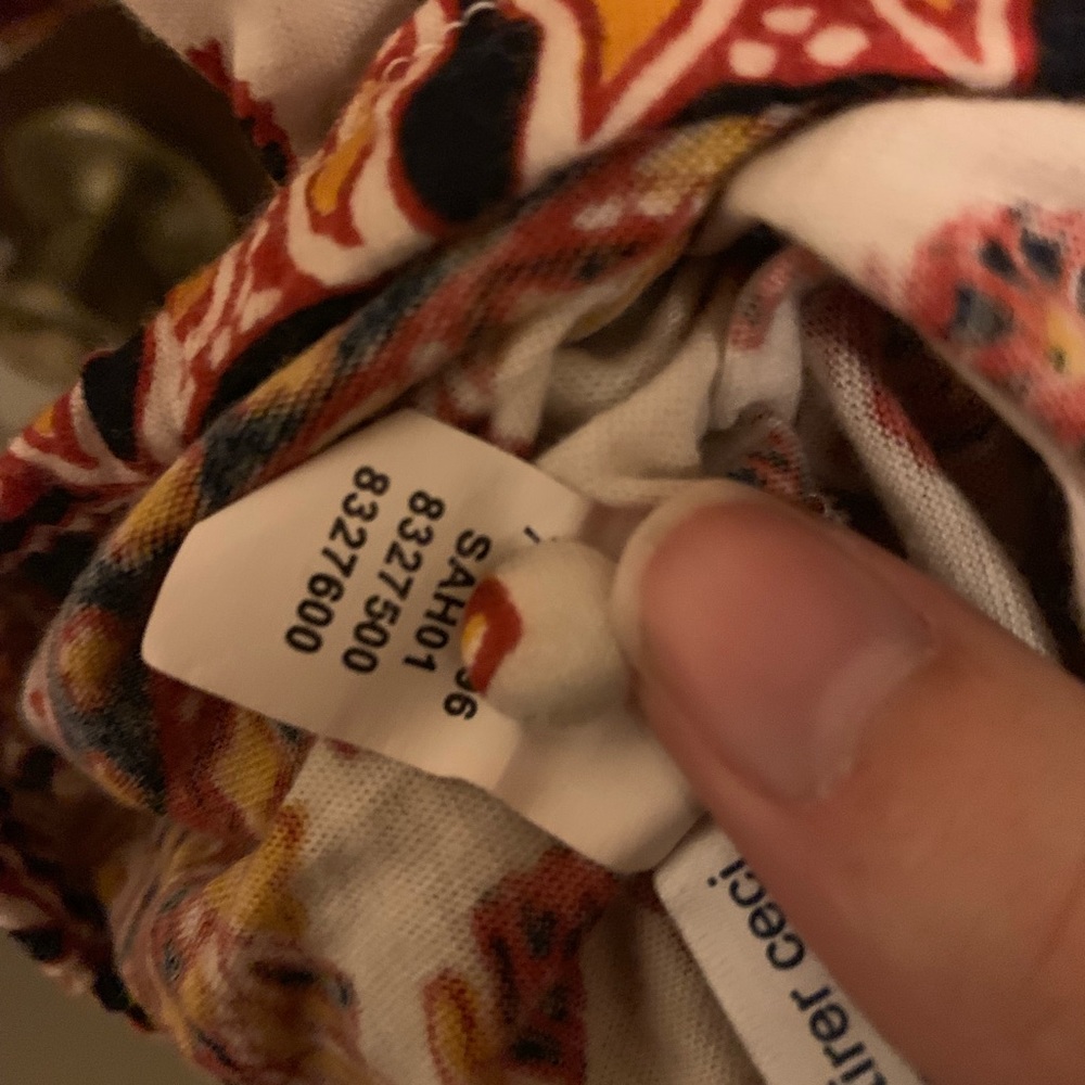 Lucky Brand Royal Fan Blouse - Picture 5 of 6